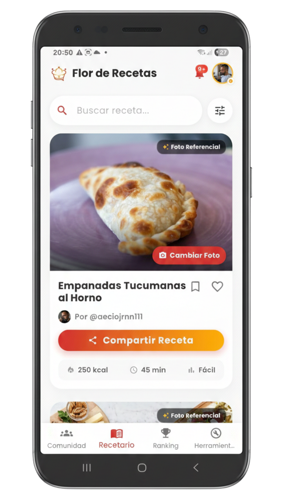 Flor de Recetas App